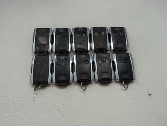 compare product Lot of 10 Chevrolet Keyless Entry Remote Fob MIXED FCC IDS MIXED PART 1476155