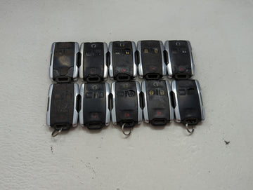 Lot of 10 Chevrolet Keyless Entry Remote Fob MIXED FCC IDS MIXED PART 1476155 - Oemusedautoparts1.com