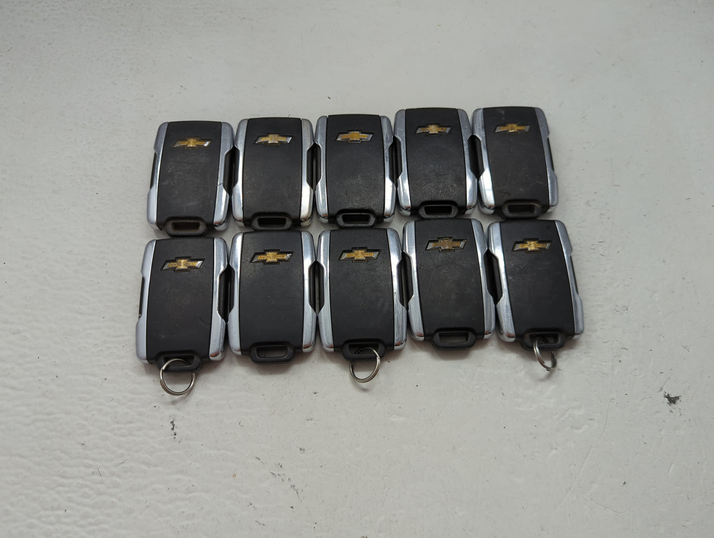 Lot of 10 Chevrolet Keyless Entry Remote Fob MIXED FCC IDS MIXED PART 1476155 - Oemusedautoparts1.com