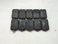 Lot of 10 Chevrolet Keyless Entry Remote Fob MIXED FCC IDS MIXED PART 1476157 - Oemusedautoparts1.com