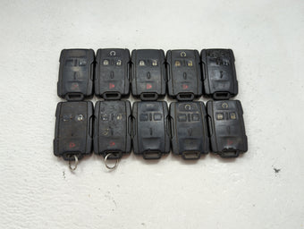 compare product Lot of 10 Chevrolet Keyless Entry Remote Fob MIXED FCC IDS MIXED PART 1476159