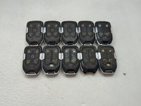 Lot of 10 Chevrolet Keyless Entry Remote Fob MIXED FCC IDS MIXED PART 1476176 - Oemusedautoparts1.com