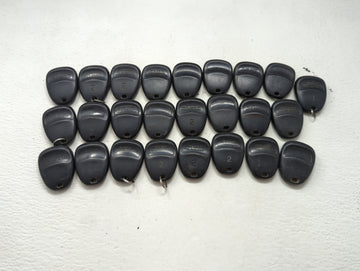 Lot of 25 Chevrolet Keyless Entry Remote Fob MIXED FCC IDS MIXED PART 1476701