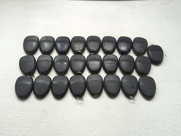Lot of 25 Chevrolet Keyless Entry Remote Fob MIXED FCC IDS MIXED PART 1476702