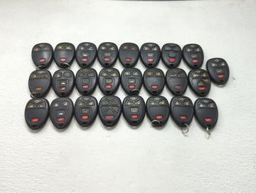 Lot of 25 Chevrolet Keyless Entry Remote Fob MIXED FCC IDS MIXED PART 1476703 - Oemusedautoparts1.com