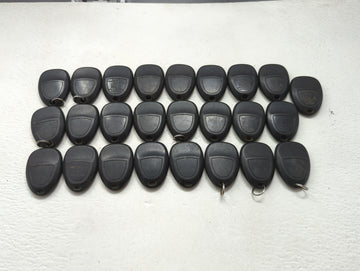 Lot of 25 Chevrolet Keyless Entry Remote Fob MIXED FCC IDS MIXED PART 1476703