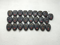 Lot of 25 Chevrolet Keyless Entry Remote Fob MIXED FCC IDS MIXED PART 1476704 - Oemusedautoparts1.com