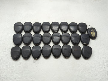 Lot of 25 Chevrolet Keyless Entry Remote Fob MIXED FCC IDS MIXED PART 1476704