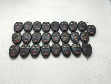 Lot of 25 Chevrolet Keyless Entry Remote Fob MIXED FCC IDS MIXED PART 1476705 - Oemusedautoparts1.com