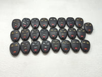 Lot of 25 Chevrolet Keyless Entry Remote Fob MIXED FCC IDS MIXED PART 1476706 - Oemusedautoparts1.com