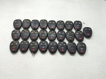 Lot of 25 Chevrolet Keyless Entry Remote Fob MIXED FCC IDS MIXED PART 1476707 - Oemusedautoparts1.com