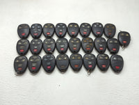 Lot of 25 Chevrolet Keyless Entry Remote Fob MIXED FCC IDS MIXED PART 1476708 - Oemusedautoparts1.com