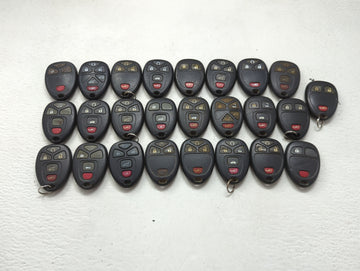 Lot of 25 Chevrolet Keyless Entry Remote Fob MIXED FCC IDS MIXED PART 1476708 - Oemusedautoparts1.com