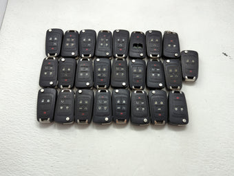 compare product Lot of 25 Chevrolet Keyless Entry Remote Fob MIXED FCC IDS MIXED PART 1476721