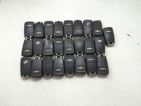 Lot of 25 Chevrolet Keyless Entry Remote Fob MIXED FCC IDS MIXED PART 1476721 - Oemusedautoparts1.com