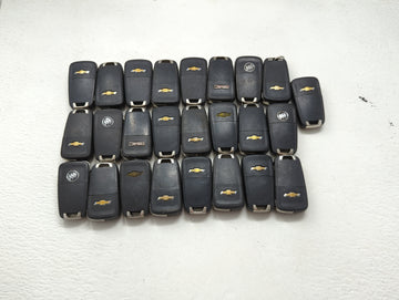 Lot of 25 Chevrolet Keyless Entry Remote Fob MIXED FCC IDS MIXED PART 1476721