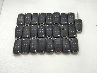 compare product Lot of 25 Chevrolet Keyless Entry Remote Fob MIXED FCC IDS MIXED PART 1476722