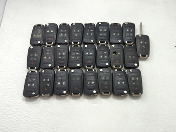 Lot of 25 Chevrolet Keyless Entry Remote Fob MIXED FCC IDS MIXED PART 1476722 - Oemusedautoparts1.com