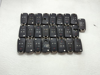 compare product Lot of 25 Chevrolet Keyless Entry Remote Fob MIXED FCC IDS MIXED PART 1476723