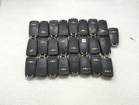 Lot of 25 Chevrolet Keyless Entry Remote Fob MIXED FCC IDS MIXED PART 1476723 - Oemusedautoparts1.com