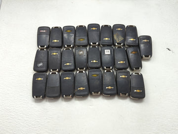 Lot of 25 Chevrolet Keyless Entry Remote Fob MIXED FCC IDS MIXED PART 1476723