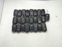 Lot of 25 Chevrolet Keyless Entry Remote Fob MIXED FCC IDS MIXED PART 1476725 - Oemusedautoparts1.com