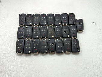 compare product Lot of 25 Chevrolet Keyless Entry Remote Fob MIXED FCC IDS MIXED PART 1476726