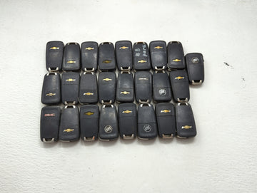 Lot of 25 Chevrolet Keyless Entry Remote Fob MIXED FCC IDS MIXED PART 1476726
