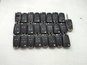 compare product Lot of 25 Chevrolet Keyless Entry Remote Fob MIXED FCC IDS MIXED PART 1476727