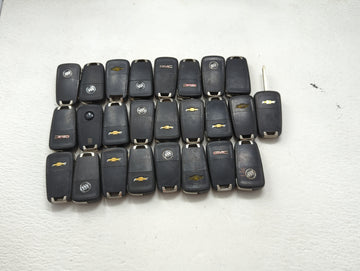 Lot of 25 Chevrolet Keyless Entry Remote Fob MIXED FCC IDS MIXED PART 1476727