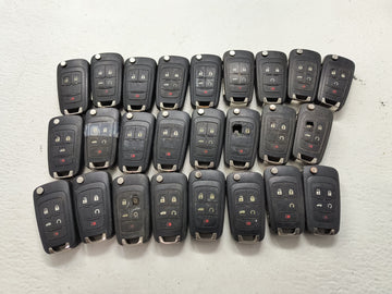 Lot of 25 Chevrolet Keyless Entry Remote Fob 1521607 - Oemusedautoparts1.com