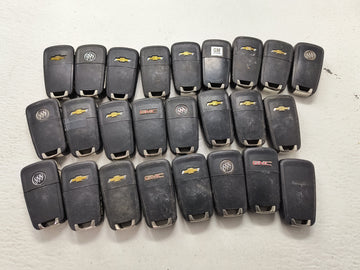 Lot of 25 Chevrolet Keyless Entry Remote Fob 1521607