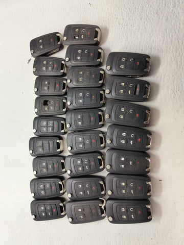 Lot of 25 Chevrolet Keyless Entry Remote Fob 1522133 - Oemusedautoparts1.com