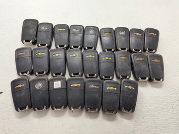 Lot of 25 Chevrolet Keyless Entry Remote Fob 1522133
