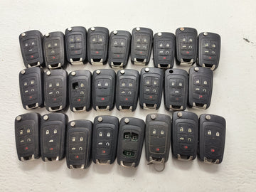 Lot of 25 Chevrolet Keyless Entry Remote Fob 1522463 - Oemusedautoparts1.com