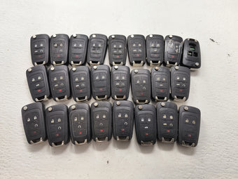compare product Lot of 25 Chevrolet Keyless Entry Remote Fob 1522488