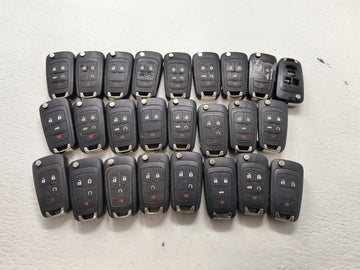 Lot of 25 Chevrolet Keyless Entry Remote Fob 1522488 - Oemusedautoparts1.com