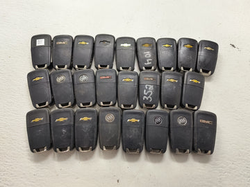 Lot of 25 Chevrolet Keyless Entry Remote Fob 1522488