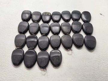 Lot of 25 Chevrolet Keyless Entry Remote Fob 1522586