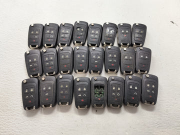 Lot of 24 Chevrolet Keyless Entry Remote Fob 1522587 - Oemusedautoparts1.com