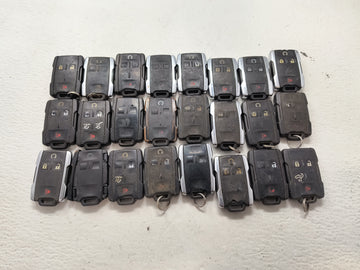 Lot of 24 Chevrolet Keyless Entry Remote Fob 1522633 - Oemusedautoparts1.com