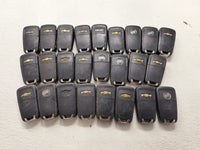 Lot of 25 Chevrolet Keyless Entry Remote Fob 1522714 - Oemusedautoparts1.com