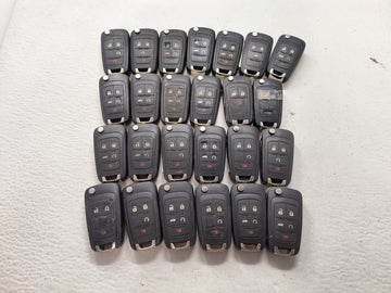 Lot of 25 Chevrolet Keyless Entry Remote Fob 1522717 - Oemusedautoparts1.com