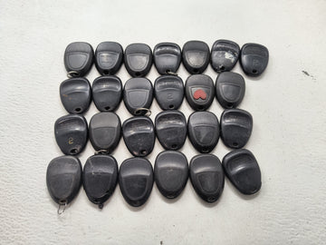 Lot of 25 Chevrolet Keyless Entry Remote Fob 1522718