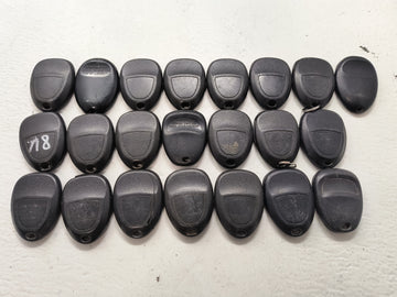 Lot of 22 Chevrolet Keyless Entry Remote Fob 1522766