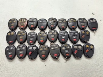 Lot of 25 Chevrolet Keyless Entry Remote Fob 1522777 - Oemusedautoparts1.com