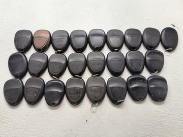 Lot of 25 Chevrolet Keyless Entry Remote Fob 1522777
