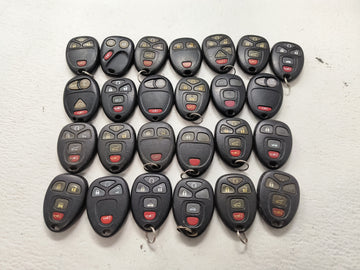 Lot of 25 Chevrolet Keyless Entry Remote Fob 1522778 - Oemusedautoparts1.com