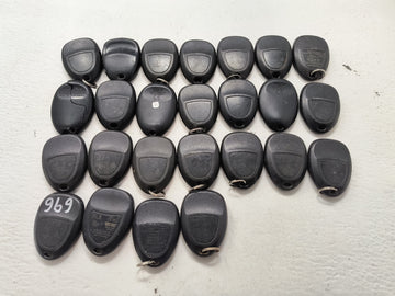Lot of 25 Chevrolet Keyless Entry Remote Fob 1522778