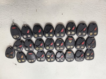 Lot of 25 Chevrolet Keyless Entry Remote Fob 1522799 - Oemusedautoparts1.com
